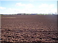 Ploughed Field with Dumbarrow Hill in the Distance