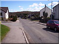 Road Out of Letham with Dumbarrow Hill in the Distance