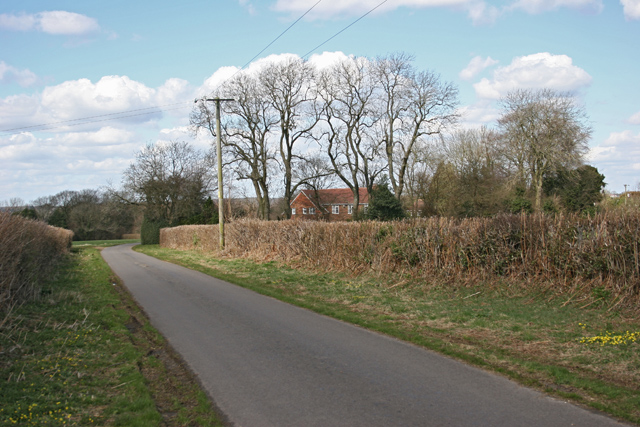 Road near Charlwood