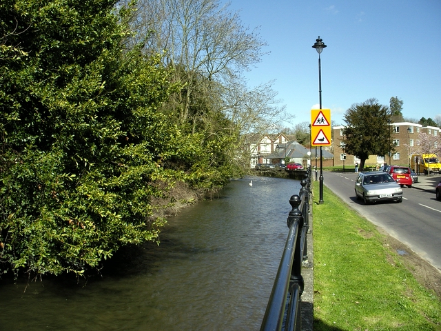 Channel of the River Itchen, Bishopstoke