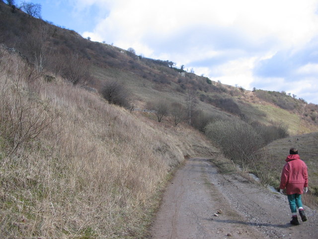 The old road down Coombs Dale