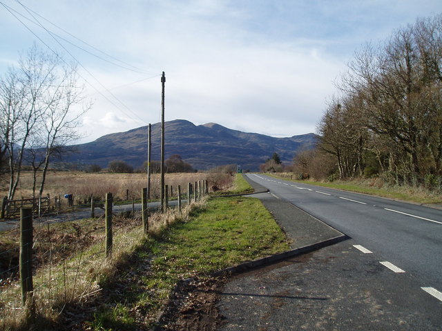 The A 470 approx 4km north of Trawsfynydd