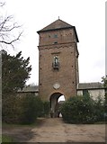 TQ1352 : The water tower, Polesden Lacey, Great Bookham by Humphrey Bolton