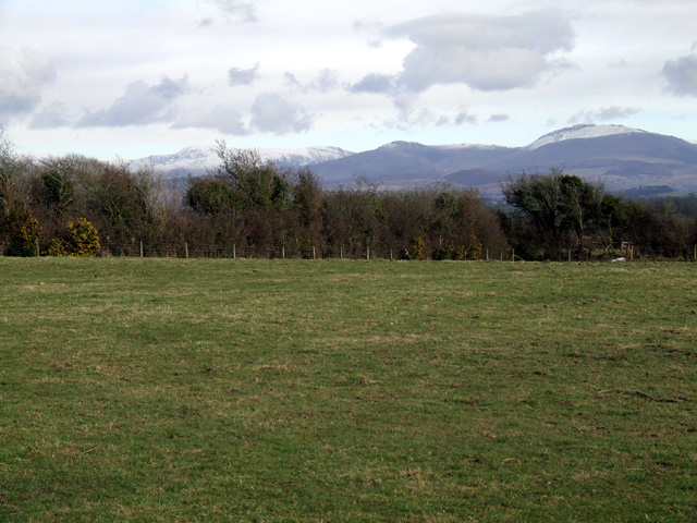 Fields near to Llanddaniel Fab