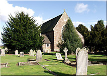 SJ2924 : The Parish Church of St. Philip & St. James Morton by John Haynes