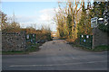 Entrance to Industrial Estate near Quorn