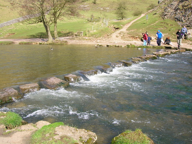 Stepping Stones over the River Dove