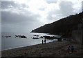 Cawsand Beach - Looking towards Pier Cellars