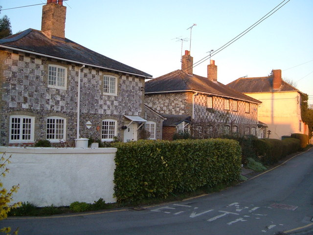 Flint cottages, Flower Lane, Amesbury