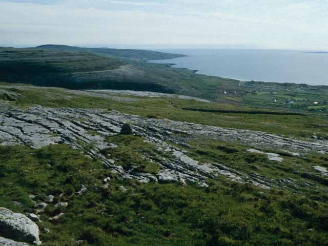 The Burren's western scarp, from Murrooghkilly