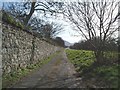 Footpath on the A499 (Caernarfon to Pwllheli)