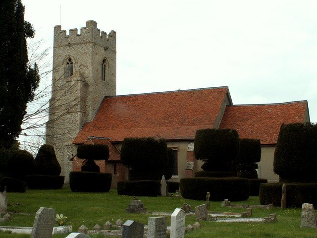 Parish church of Borley, Essex © Robert Edwards cc-by-sa/2.0