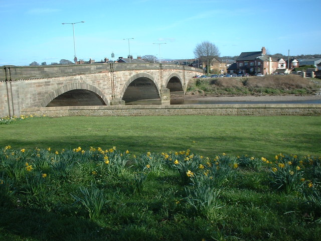 London Road Bridge over the River Ribble