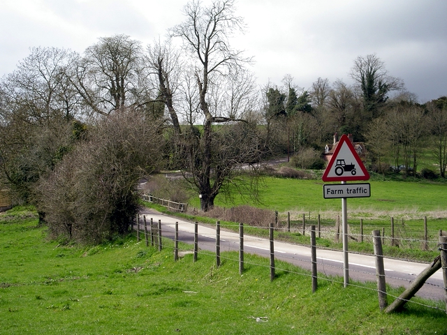 The A30 at Nine Mile Water Farm
