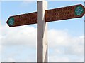 Chantry Lane Signpost, Saxton