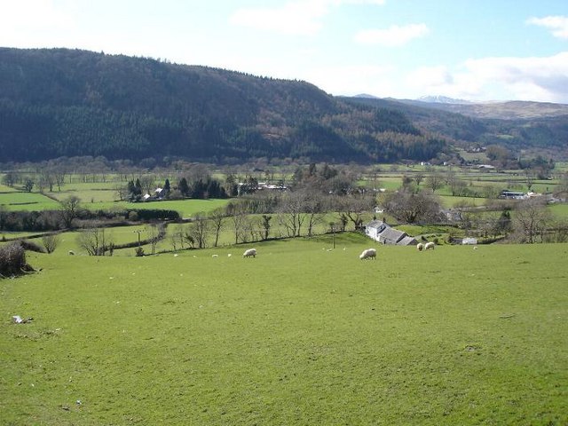 Llanrwst farmland
