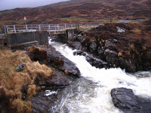 Bridge over the Abhainn Maraig