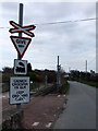 Crossing on the Welsh Highland Railway