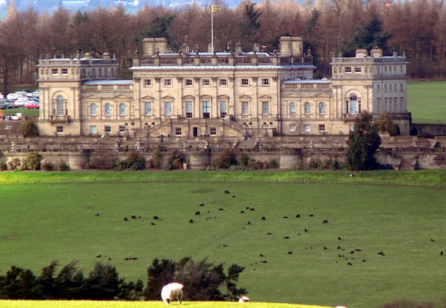 Distant view of Harewood House © Rich Tea cc-by-sa/2.0 :: Geograph ...