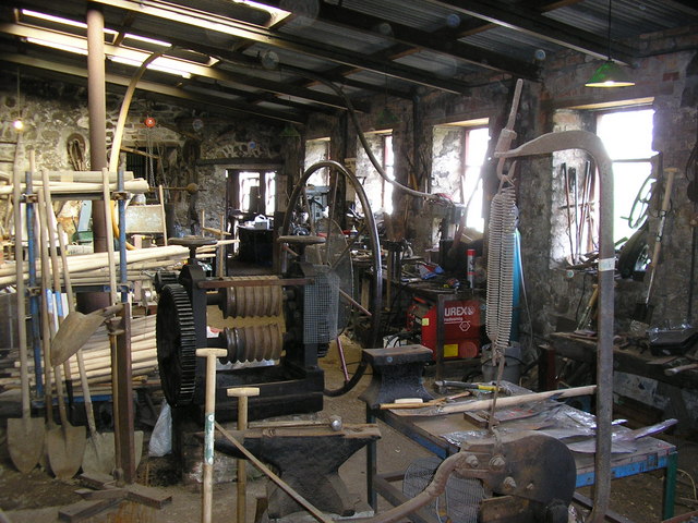 Interior of Patterson Spade Mill, Carnanee, Templepatrick