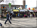 TG2308 : Norwich market place by Tony Grant