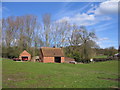 Farm buildings at Lea End