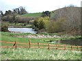 Fishing lakes at Luccombs Farm, near Kenn