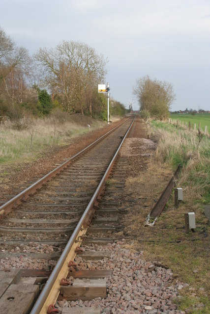 Railway Line from Sleaford to Heckington