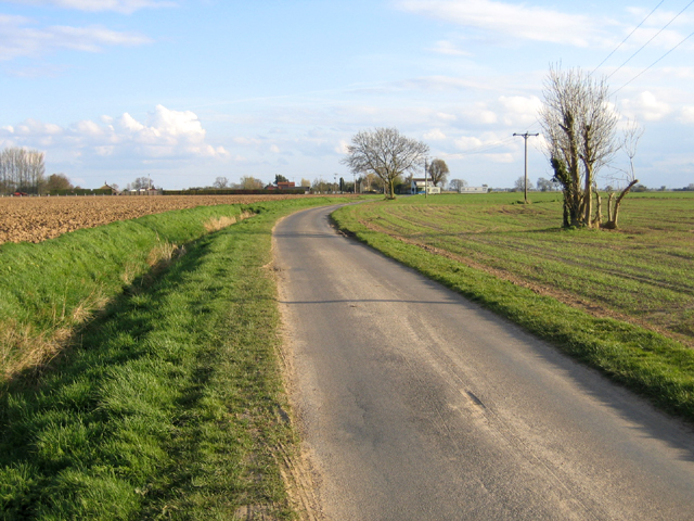 Washdike Road, Kirton, Lincs © Rodney Burton cc-by-sa/2.0 :: Geograph ...