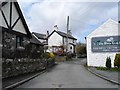 Main road through Llanelian