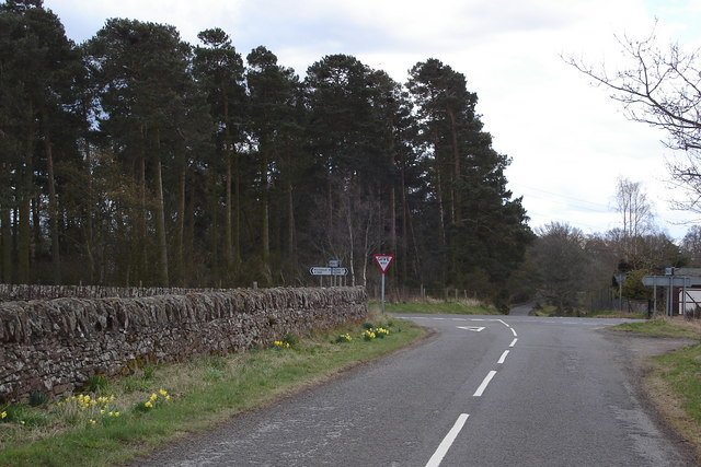 Cross Roads near Ruthven