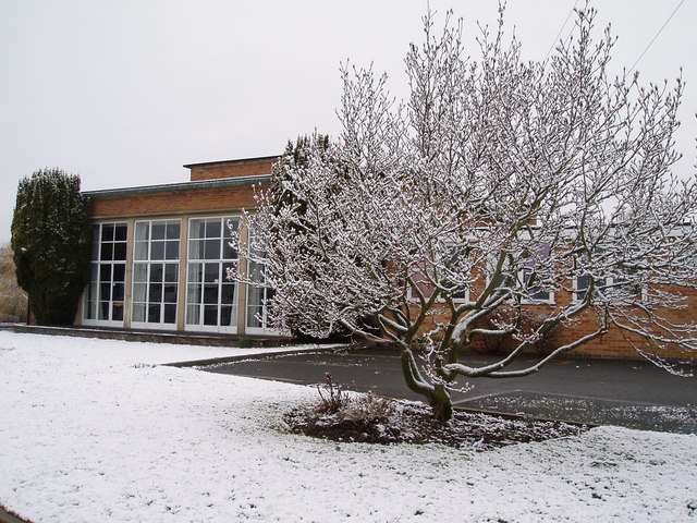 January Snow at Langmoor Primary School