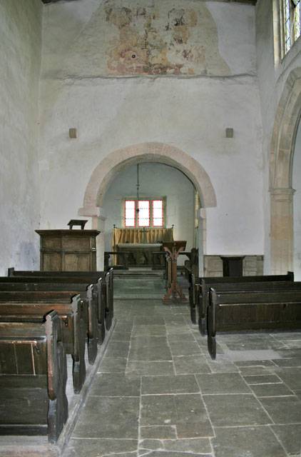 Interior of Haceby Church