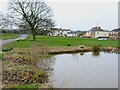 Village green and pond, Hett