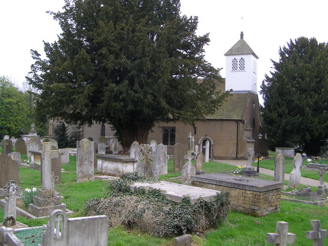 St Laurence Church and graveyard Wormley