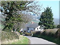 Cottages on approach to Llysfaen