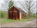 Old corrugated iron shed