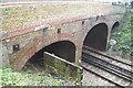 The B2040 bridge over the London-Faversham-Margate line