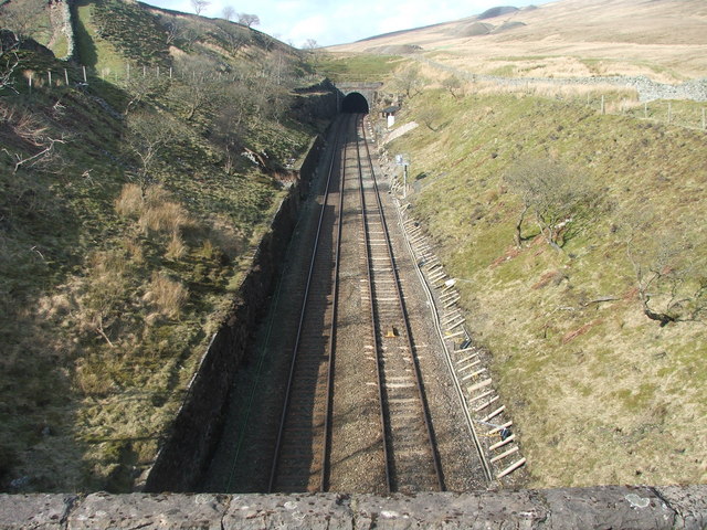 Southern end of Blea Moor Tunnel.