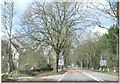 The A44 approaching Chipping Norton