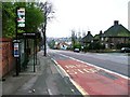 Perry Road Bus Stop on Hucknall Road