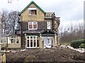 Demolition of the Aragon Hotel