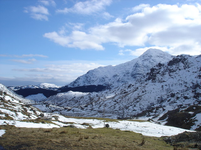A 'Chrois, below the summit of Beinn Narnain