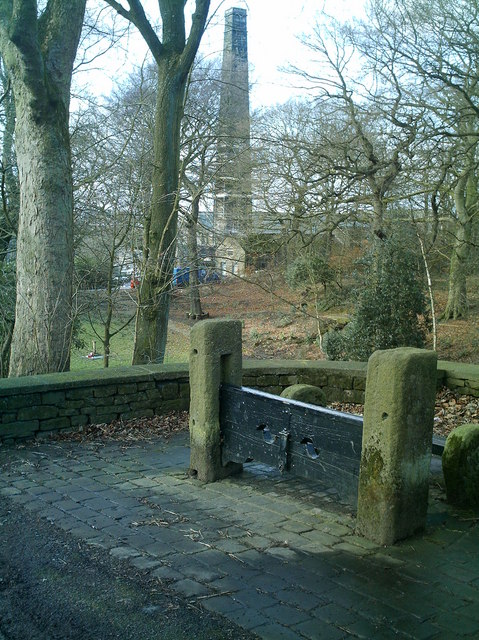 The Stocks, Old 'lodge' & Mill at Withnell Fold