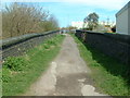 Kirklees Way crossing a disused Railway