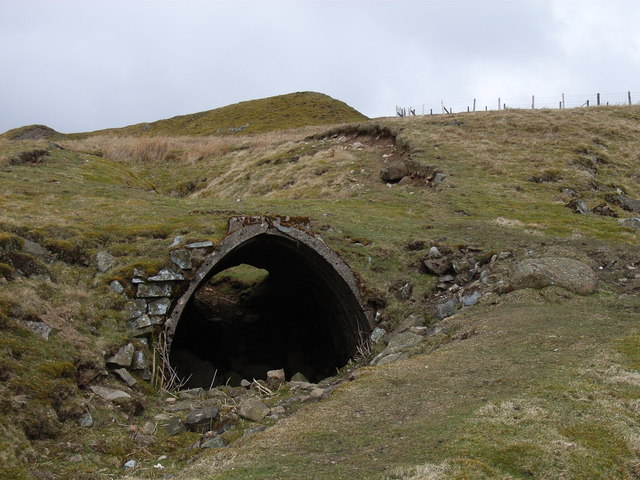 Old mineworkings at Cow Green