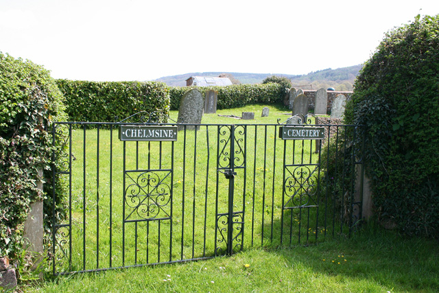 Pitminster: cemetery at Chelmsine chapel