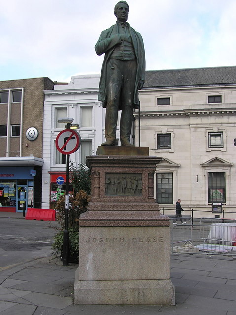 Statue of Statue of Joseph Pease