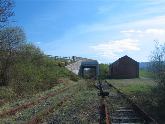 Railway Siding and Modern Bridge