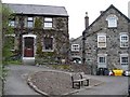 Stone houses at Llanfair TH